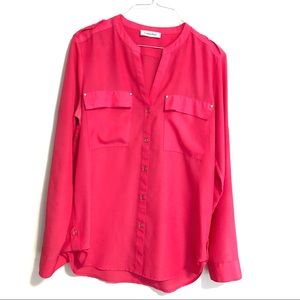 Calvin Klein blouse | pink | Medium